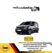 PEUGEOT PARTNER 2018 β 2024 FRONT BUMPER MOUNT TO WING BRACKET PASSENGERS LEFT
